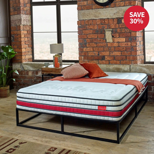 EZE_DELUXE_HYBRID_MATTRESS_LIFESTYLE_CORNER_WIDE_DISCOUNT_OVERLAY_PRODUCT_IMAGE