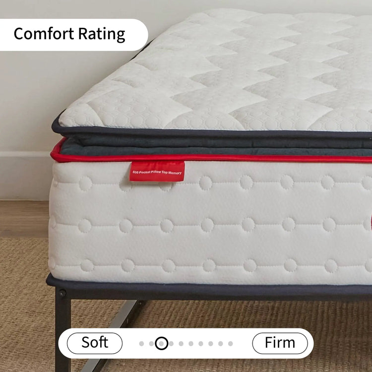 comfort rating for eze hybrid ultra mattress rated soft