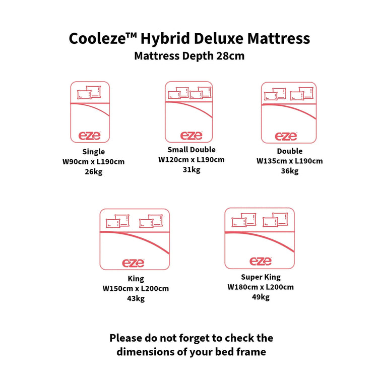 eze_hybrid_deluxe_mattress_size_chart_