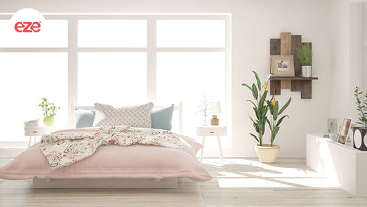 white_minimal_bedroom_with_bed_and_plants
