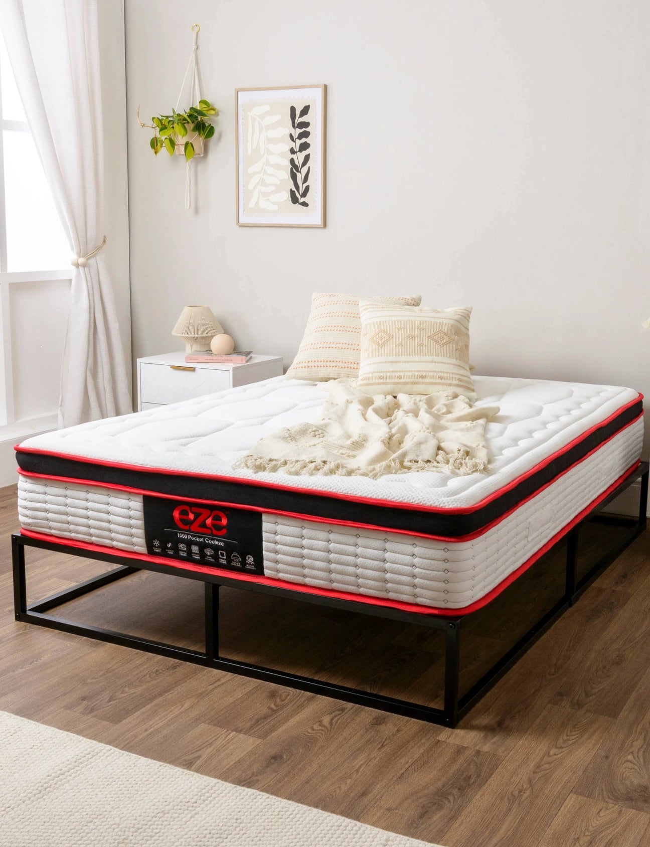 cooleze_hybrid_platinum_mattress_corner_styled_mobile_