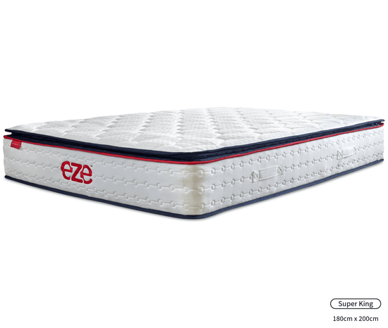 Queen size hybrid discount pillow top mattress