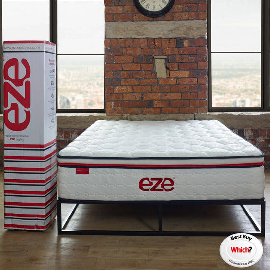 eze_max_hybrid_mattress_packaging_box_and_mattress