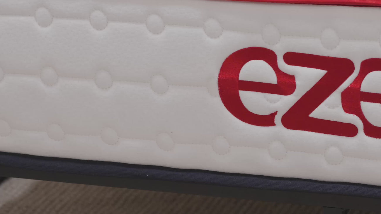 EZE HYBRID ULTRA PRODUCT VIDEO SHOWING DETAILS OF THE MATTRESS