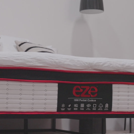 cooleze hybrid platinum mattress product video with calming music